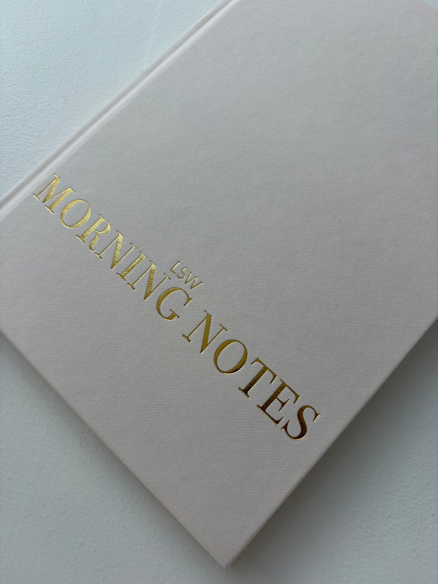 *Sample* Morning Notes