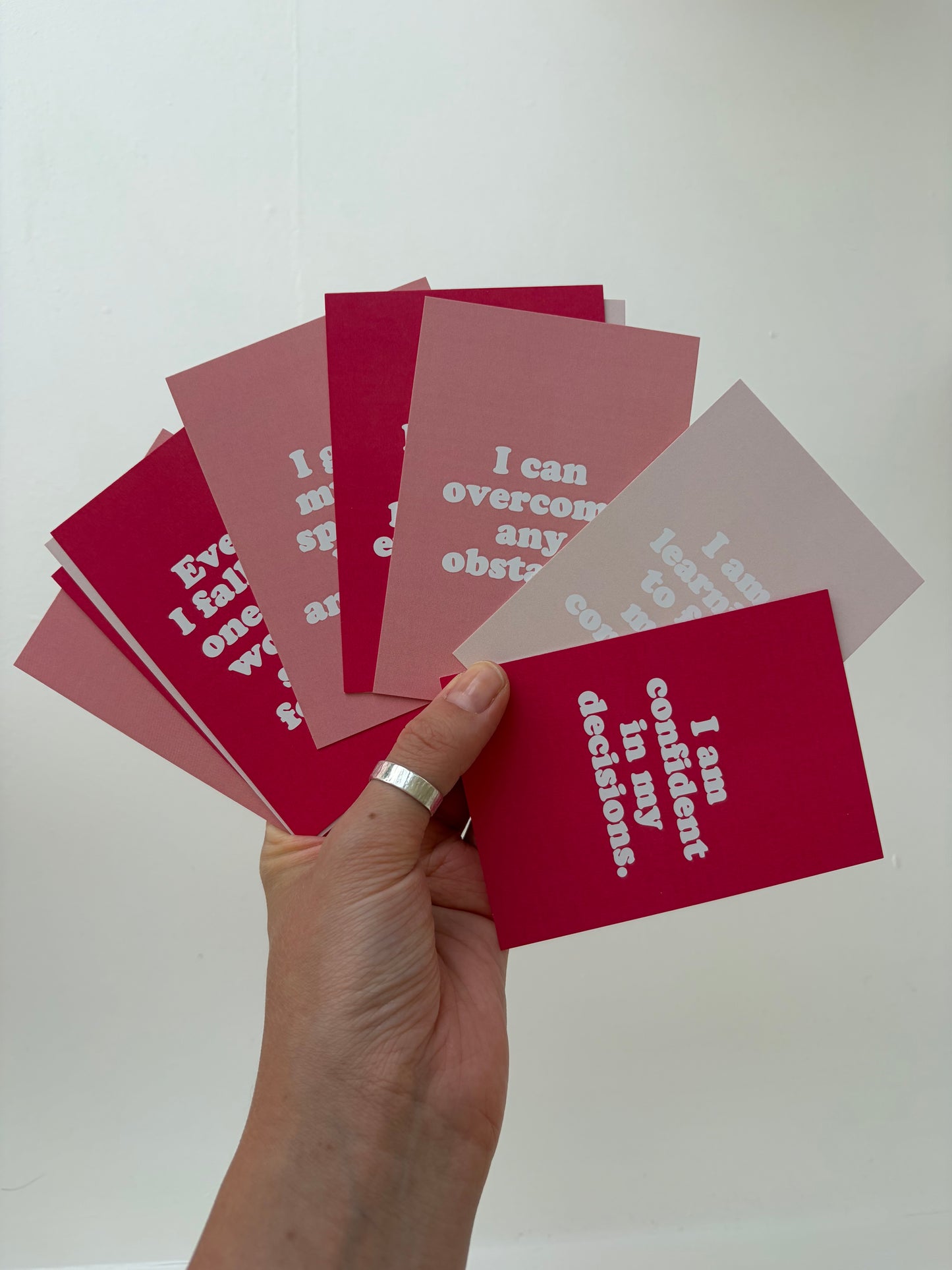 *Seconds* Affirmation Cards