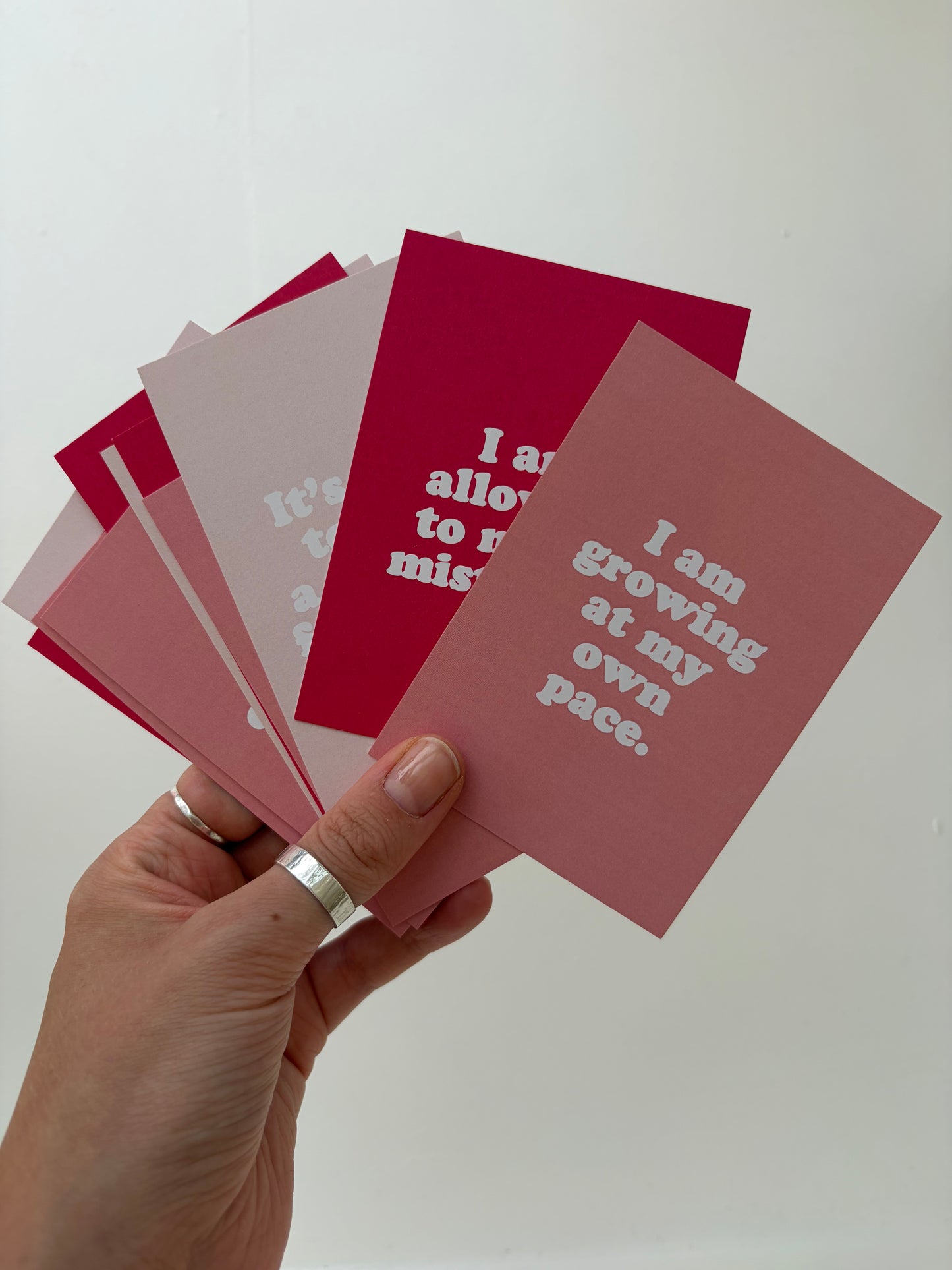 *Seconds* Affirmation Cards