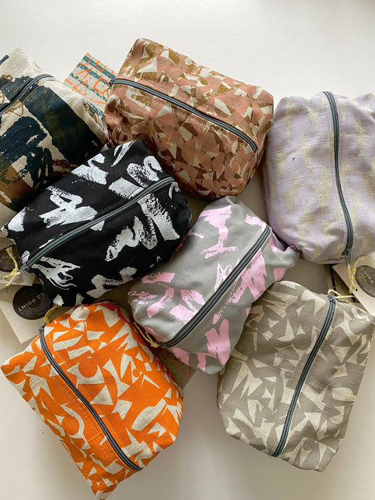 Boxy Cosmetic Bags
