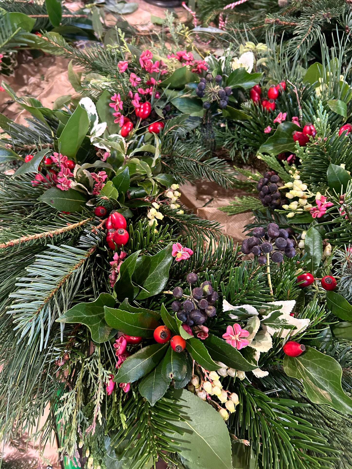 Christmas Wreath Workshop - Thursday 4th December 14.30-17.00
