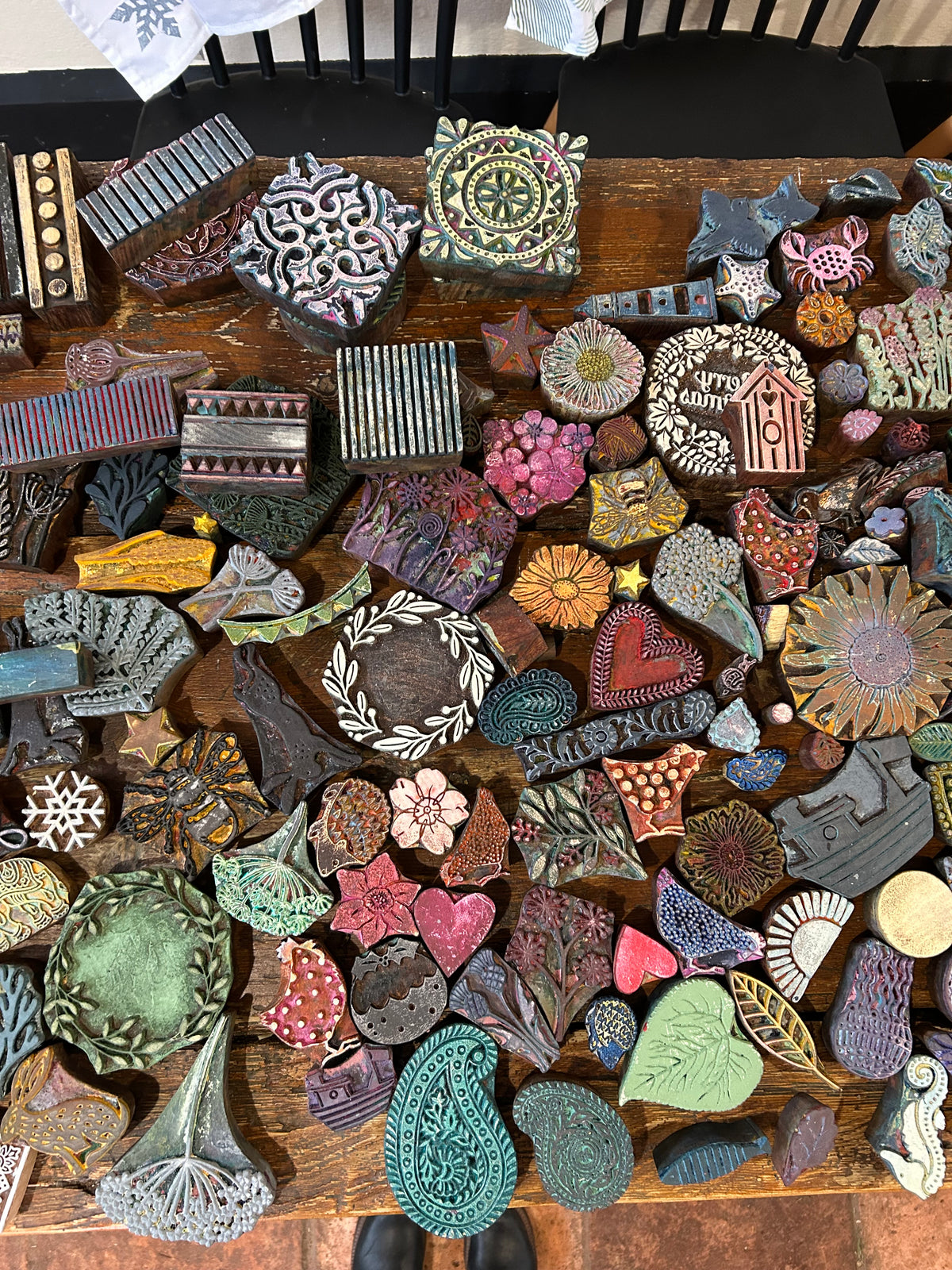 Christmas Block Printing Workshop - Sunday 6th Dec 14.00-16.00