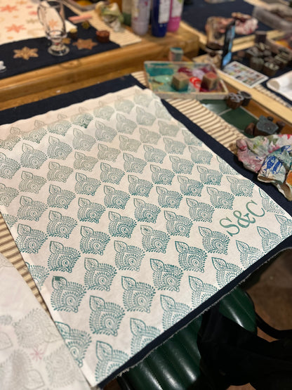 Christmas Block Printing Workshop - Sunday 6th Dec 14.00-16.00