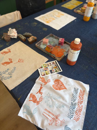 Print & Make A Lampshade Workshop - Sunday 25th October 14.00-17.00