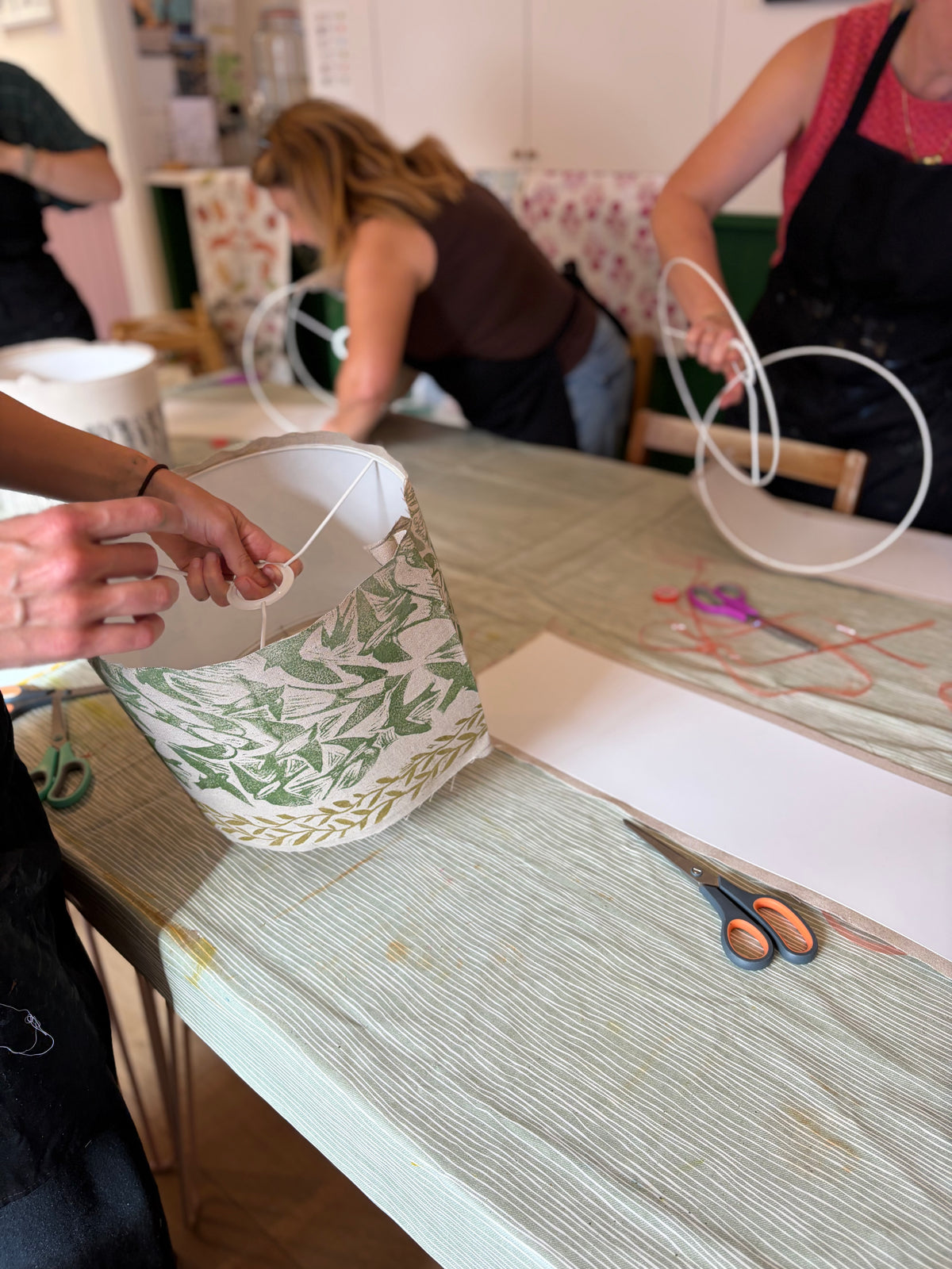 Print & Make A Lampshade Workshop - Sunday 25th October 14.00-17.00