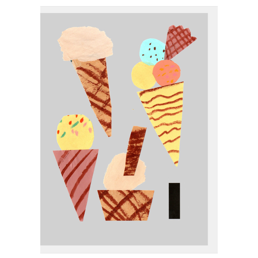 Ice Cream Collection Card