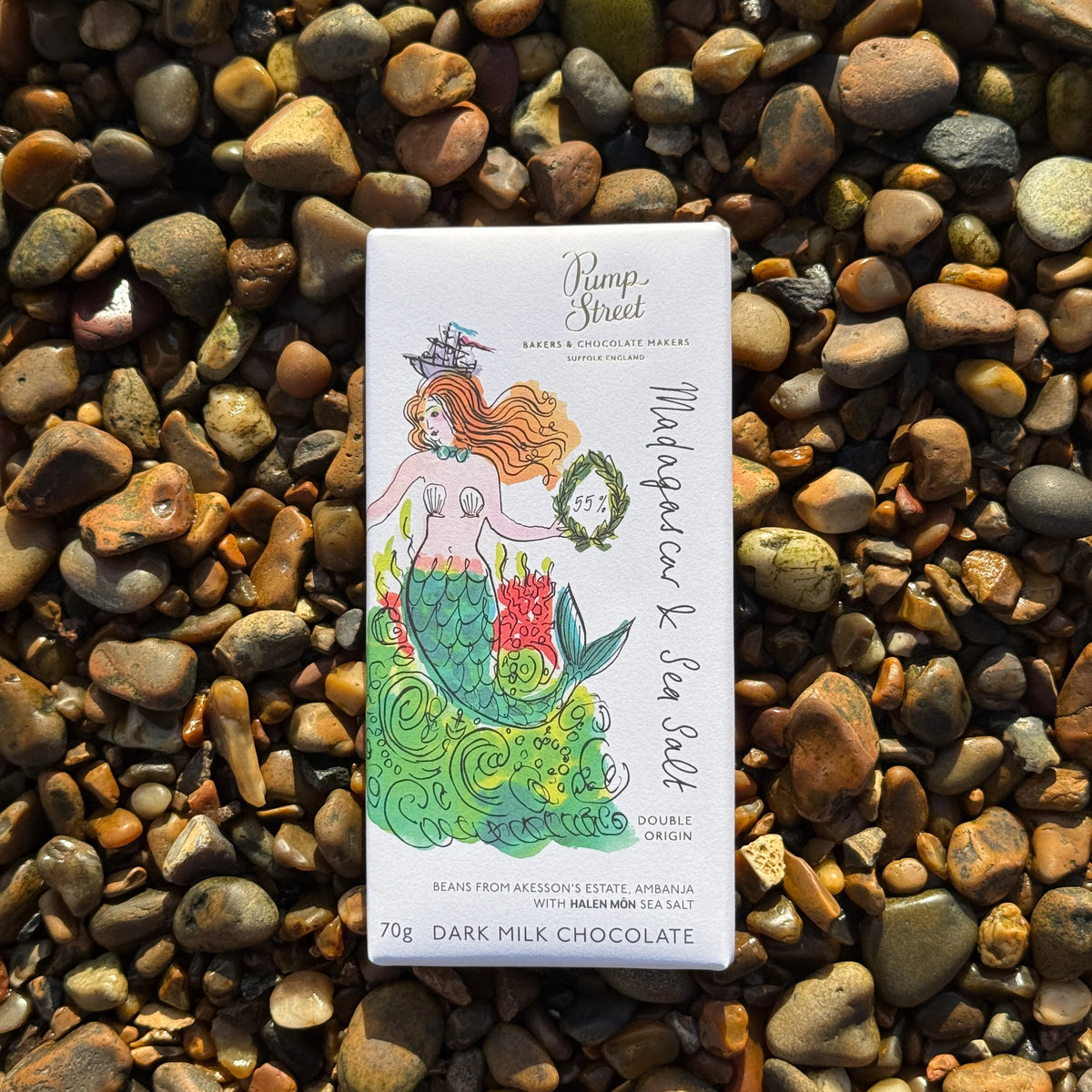Madagascar & Sea Salt Chocolate - 55%