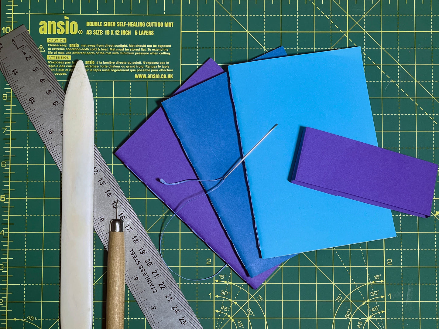 Saddle Stitch Notebook Workshop - Wednesday 22nd April 18.30-20.30