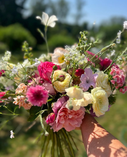 Flower Farming Talk & Hand Tied Bouquet Workshop - Thursday 17th September 14.00-16.30