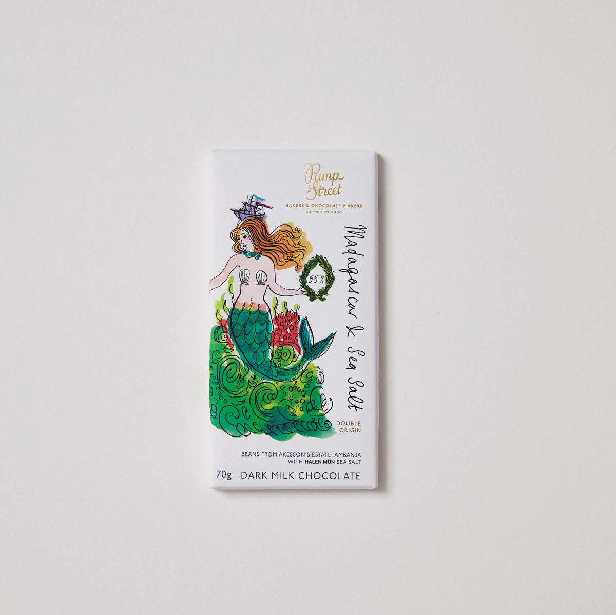 Madagascar & Sea Salt Chocolate - 55%