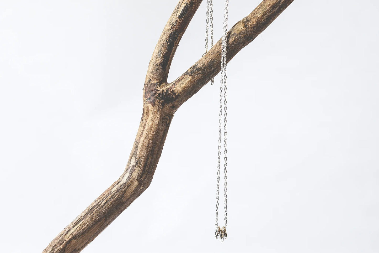 Three Small Hoops Necklace