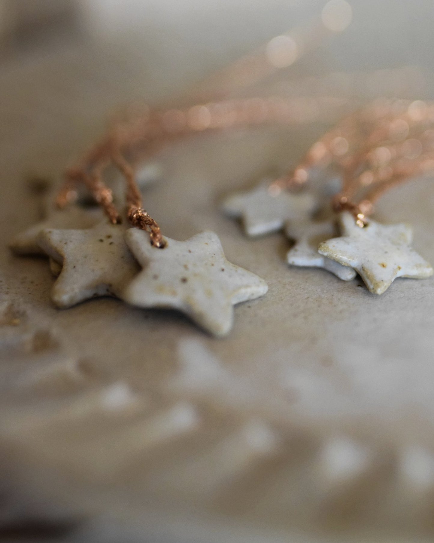 Mini Ceramic Star Decoration