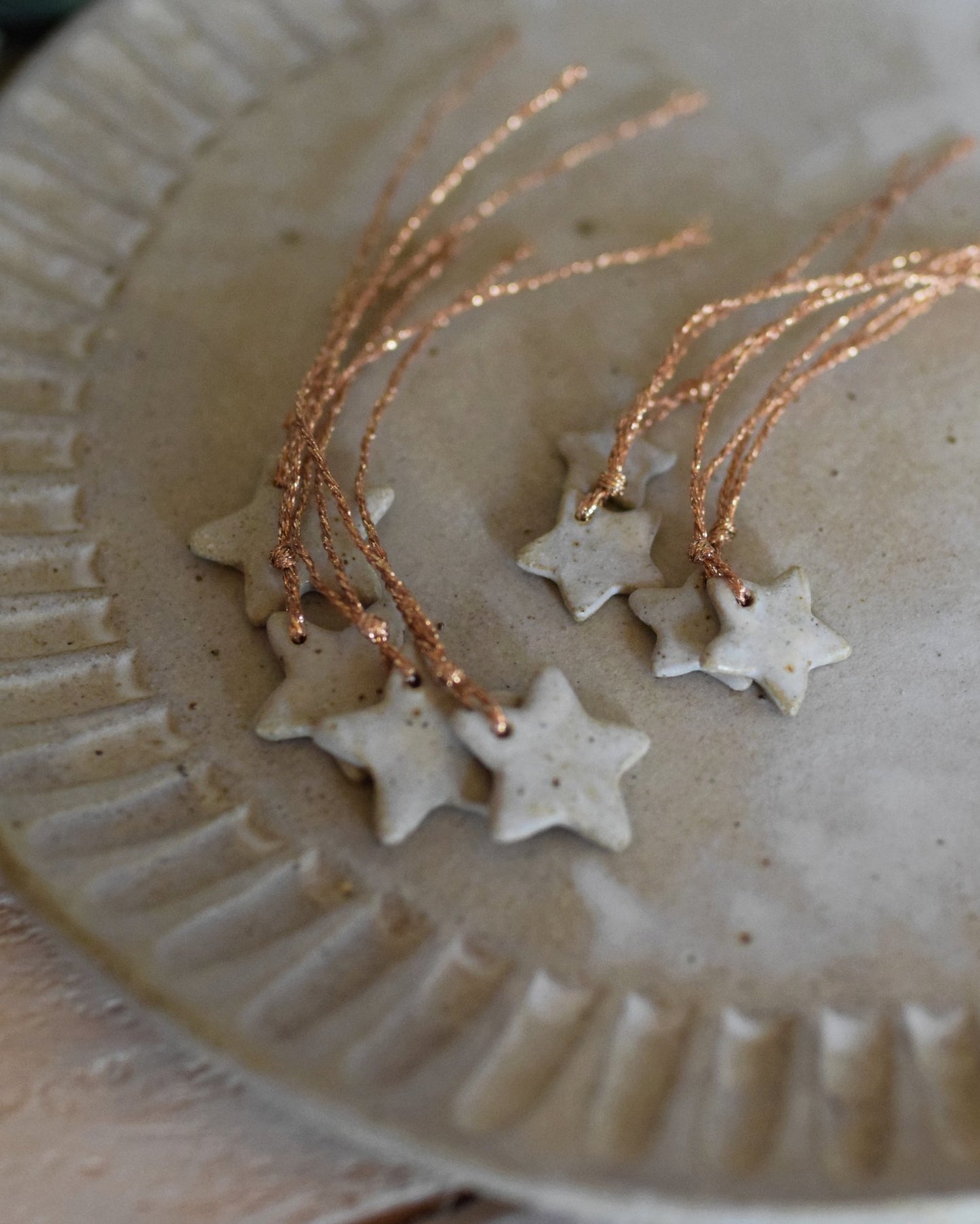 Mini Ceramic Star Decoration