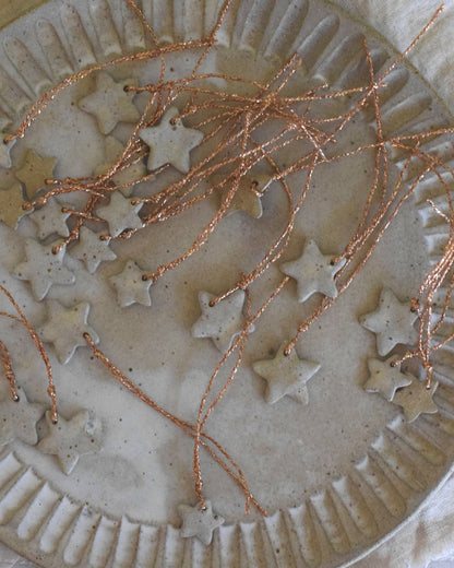 Mini Ceramic Star Decoration