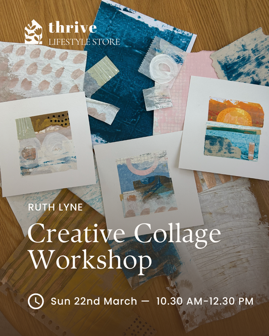 Creative Collage Workshop - Sunday 22nd March 10.30-12.30