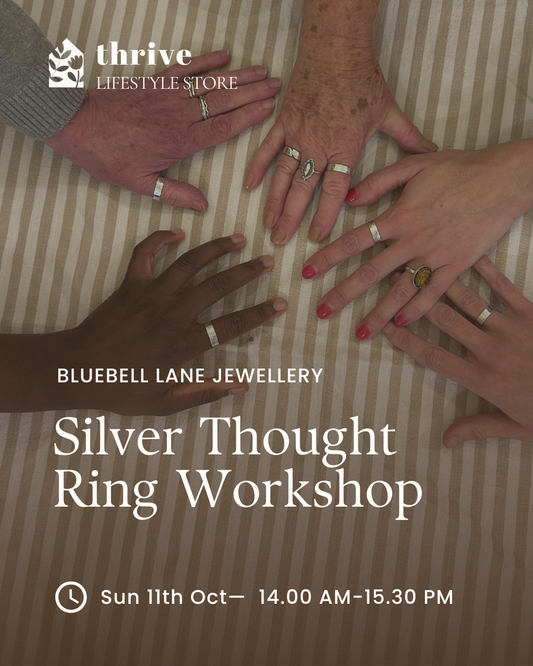 Thought Ring Workshop - Sunday 11th October 14.00 - 15.30