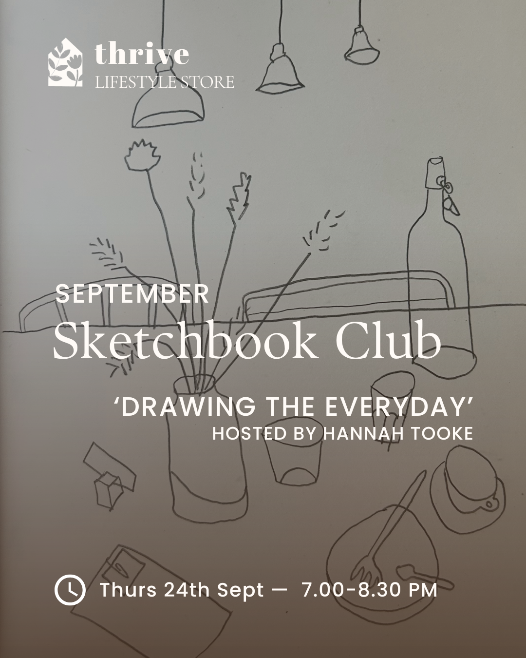 Sketchbook Club - Thursday 24th September