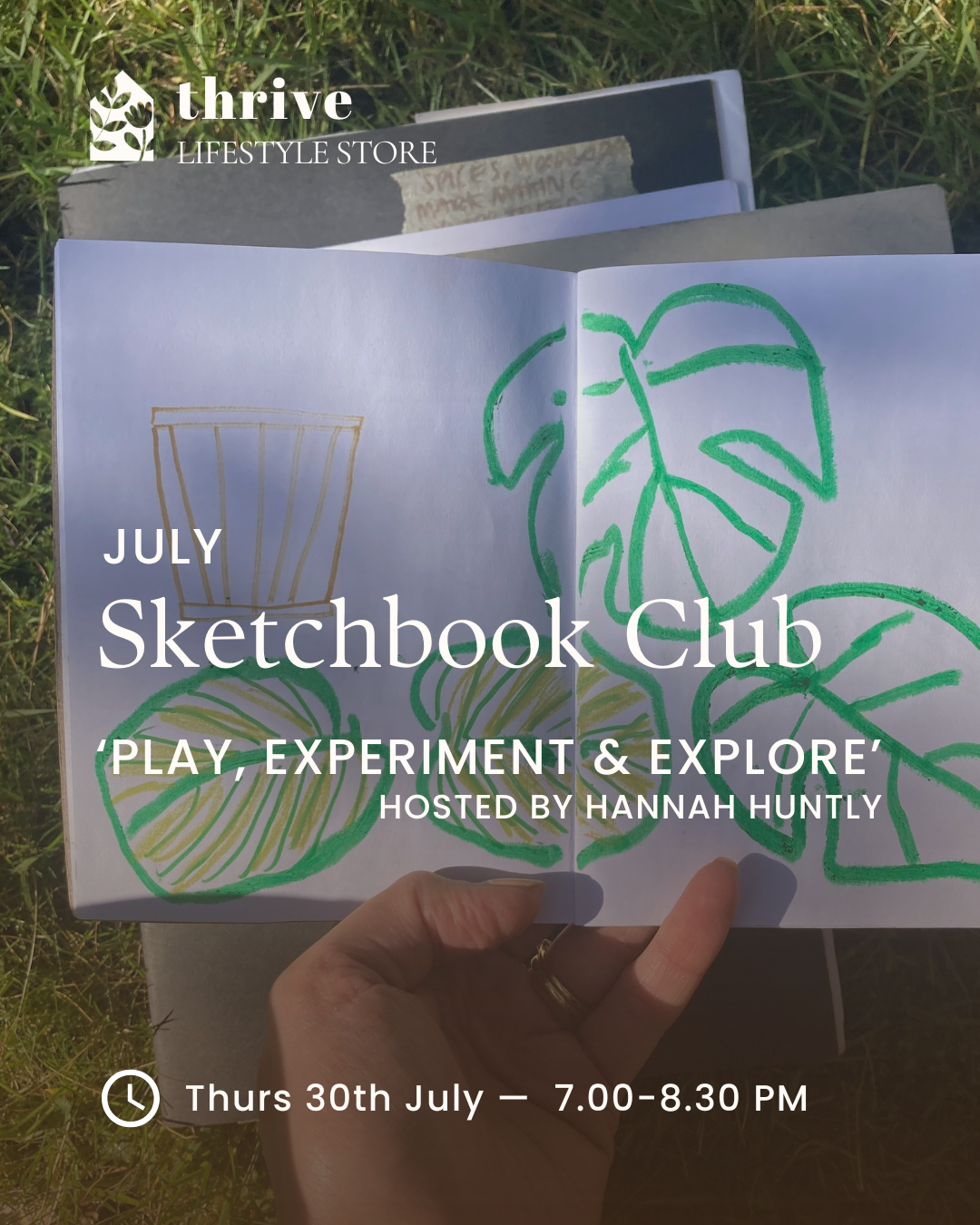 Sketchbook Club - Thursday 30th July