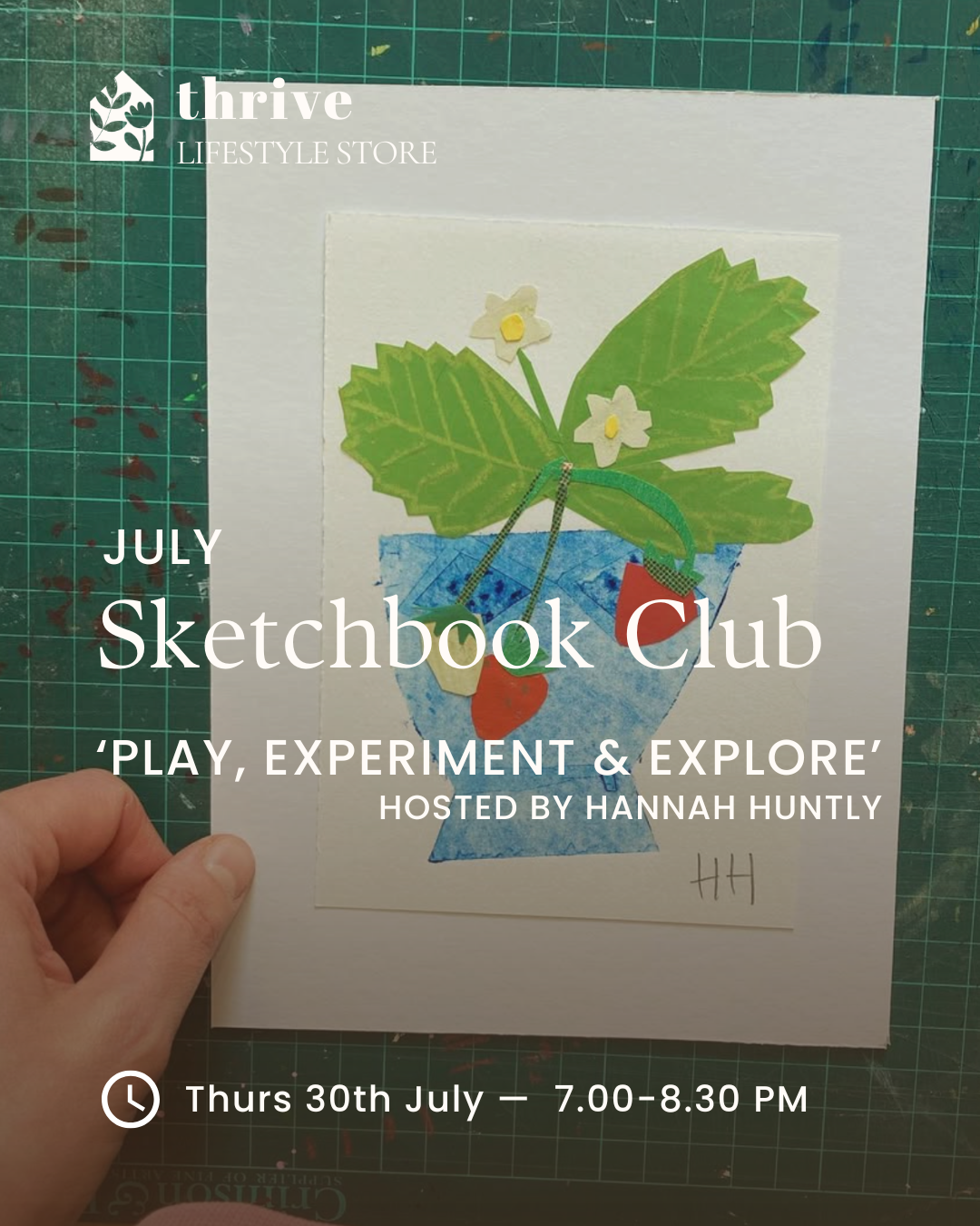 Sketchbook Club - Thursday 30th July