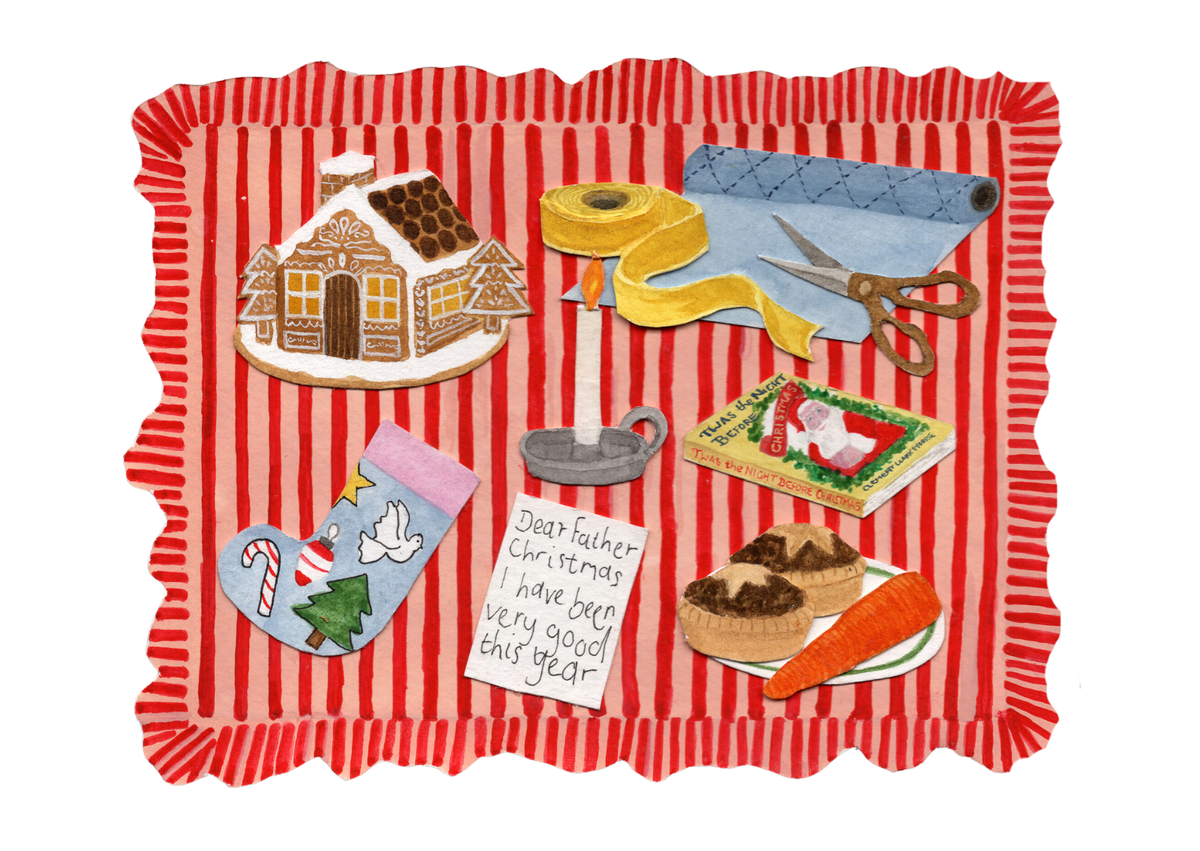 The Night Before Christmas, Greetings Card