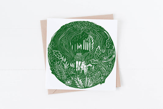 Woodland Walkers Card