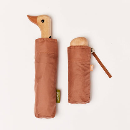 Mocha Mousse Eco-Friendly Mini Pocket Umbrella