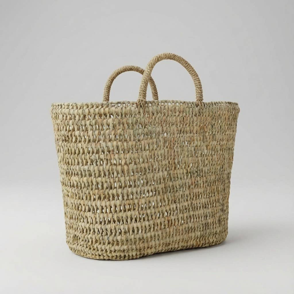 Boho Beach Basket Bag