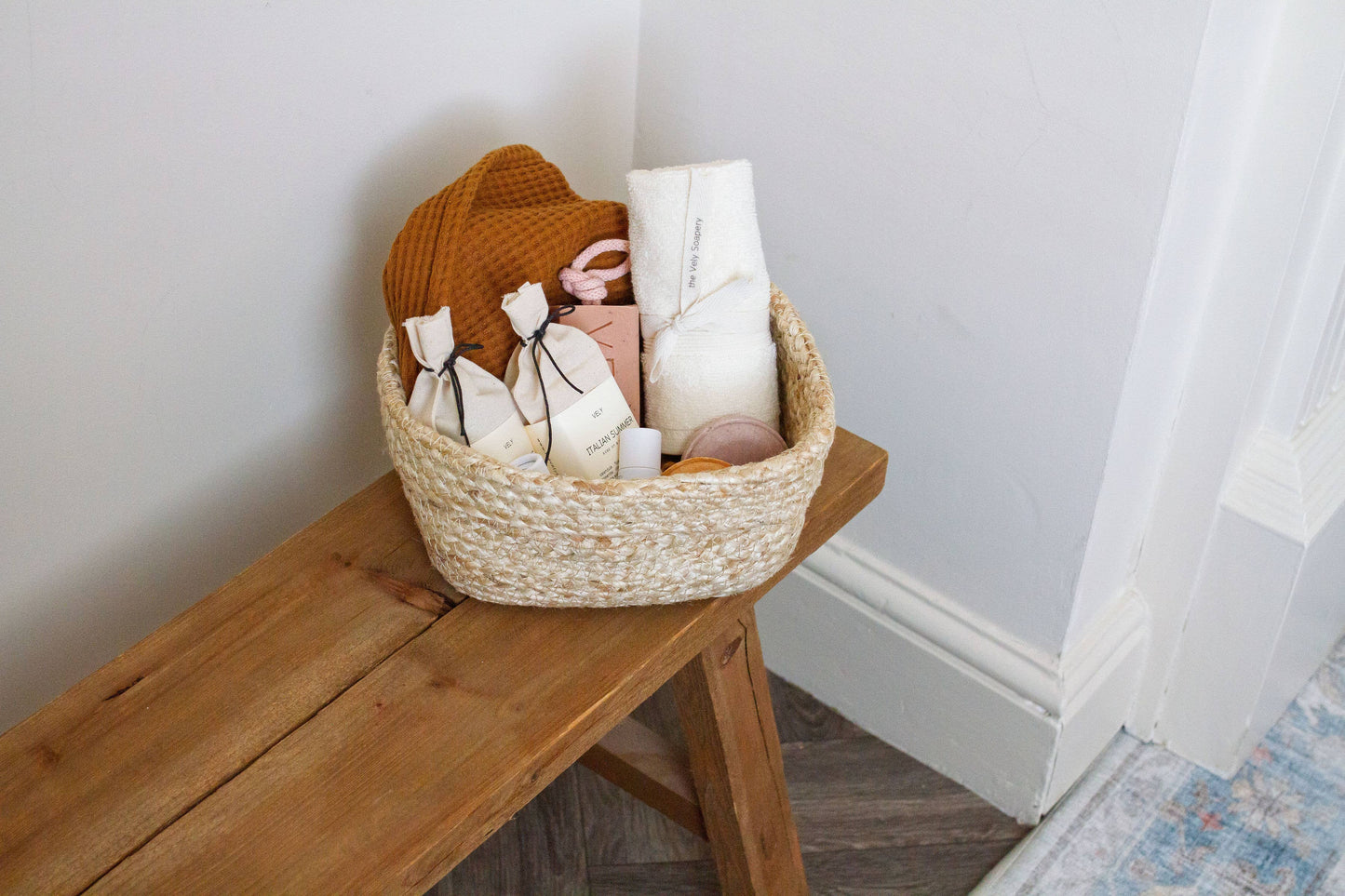 Natural Handmade Soap On A Rope - Early Morning