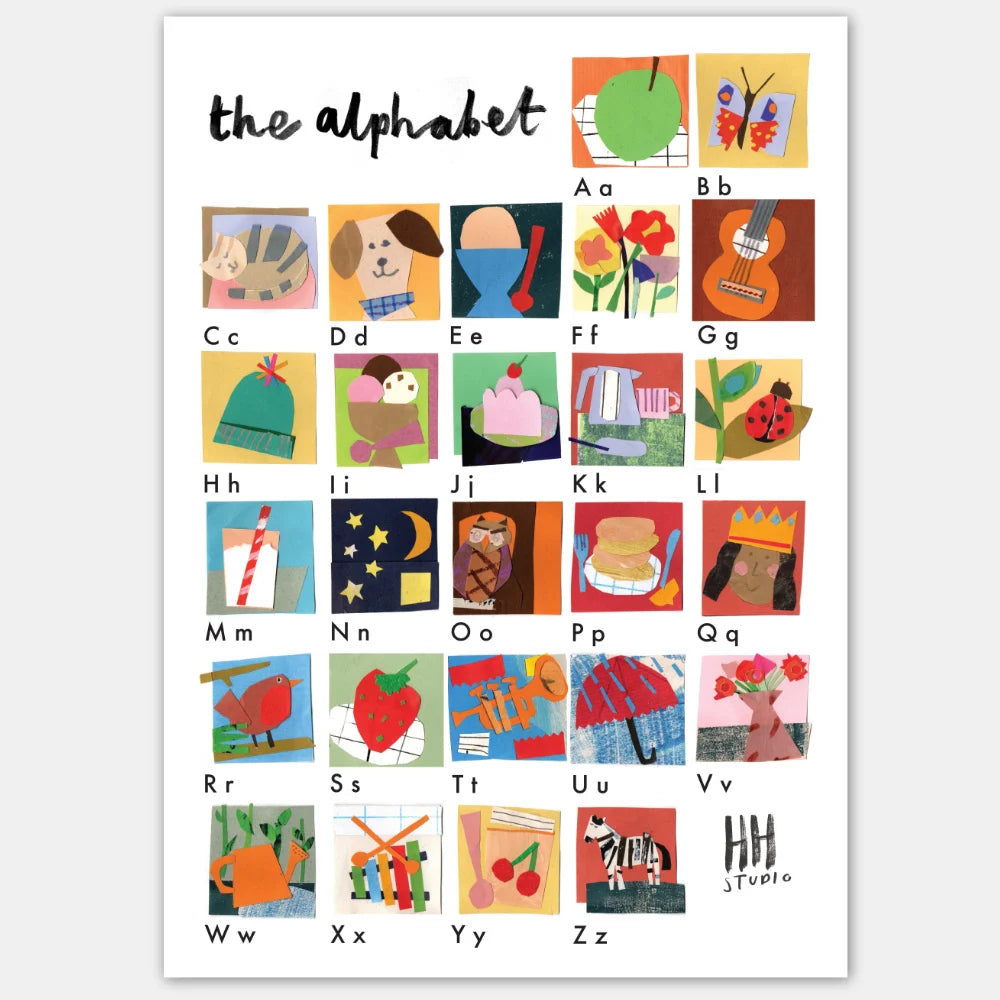 A-Z Alphabet Print