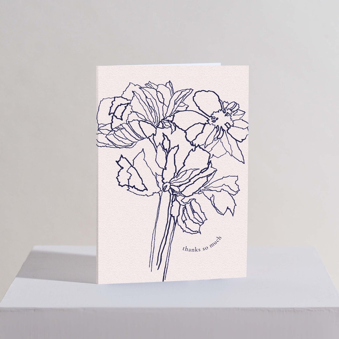 'Anemone' Thank you Pack of 6 Cards