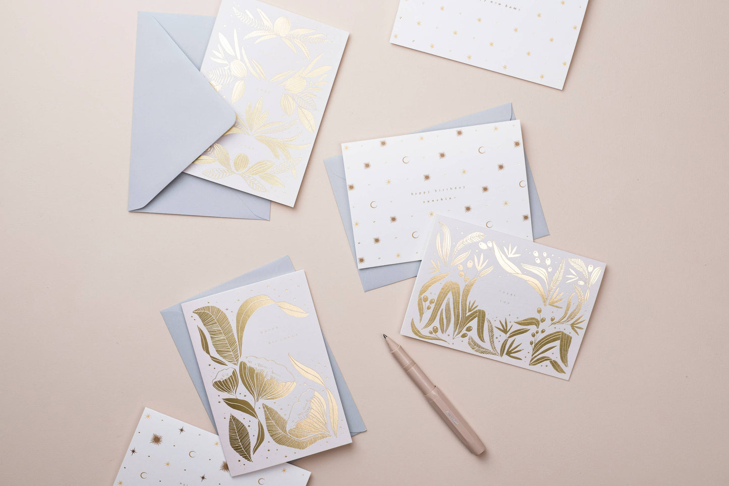 Happily Ever After Gold Foiled Card