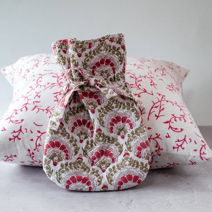 Pink Shell Hot Water Bottle