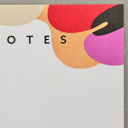 Assemblage Abstract Art Plain A5 Notepad