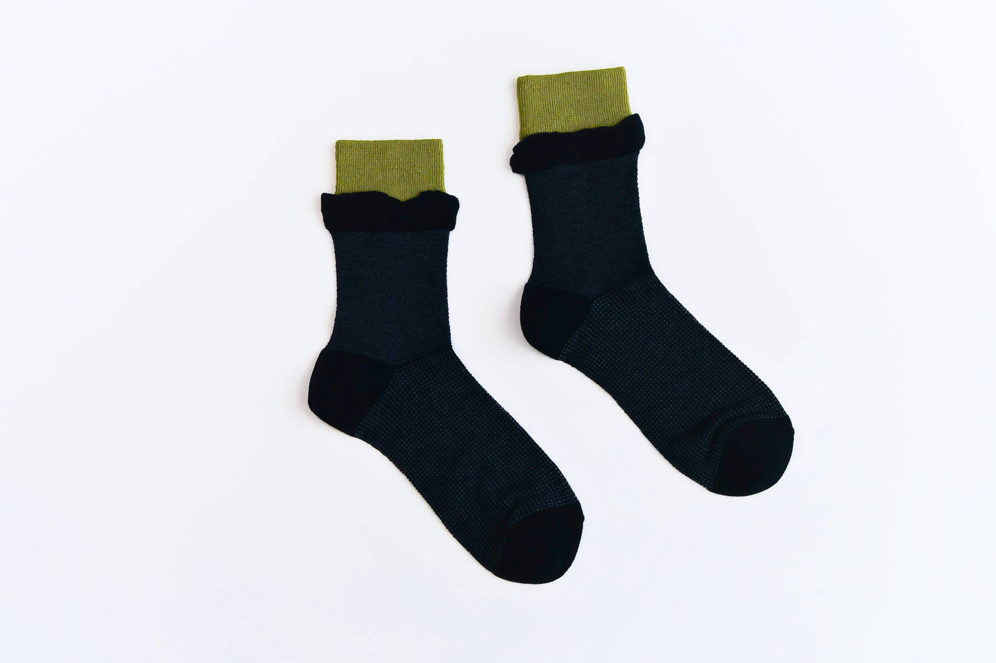 Colour Block Cotton Socks