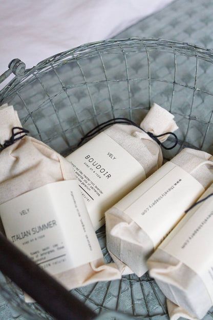 Natural Handmade Soap On A Rope - Italian Summer