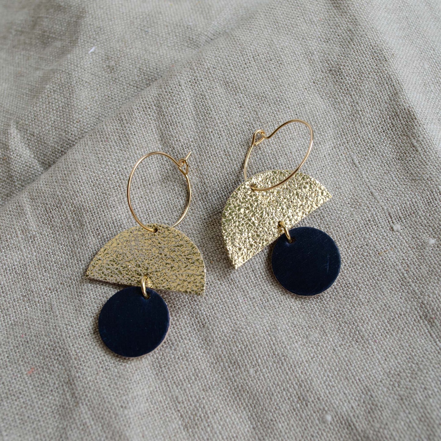 Sunrise Hoop Earrings