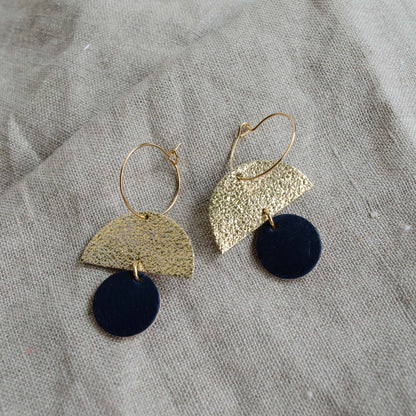 Sunrise Hoop Earrings