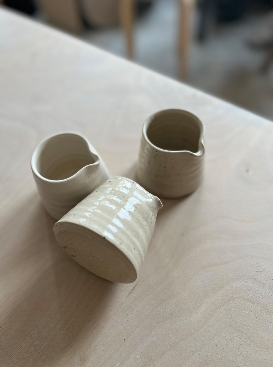 Stoneware Milk Jug