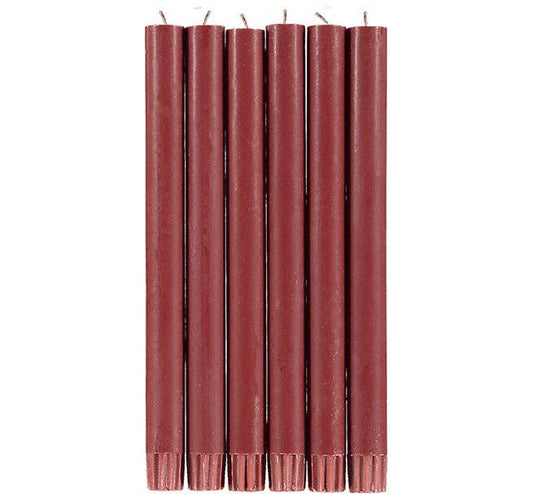 Guardsman Red Dinner Candles