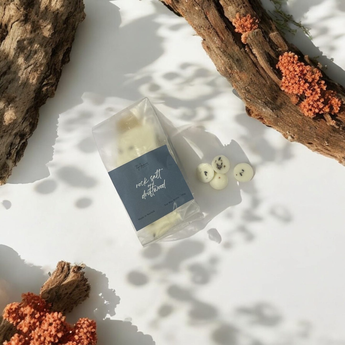 Rock Salt & Driftwood Soy Wax Brittle