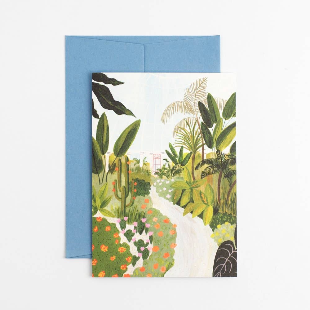 Tropical Greenhouse Card