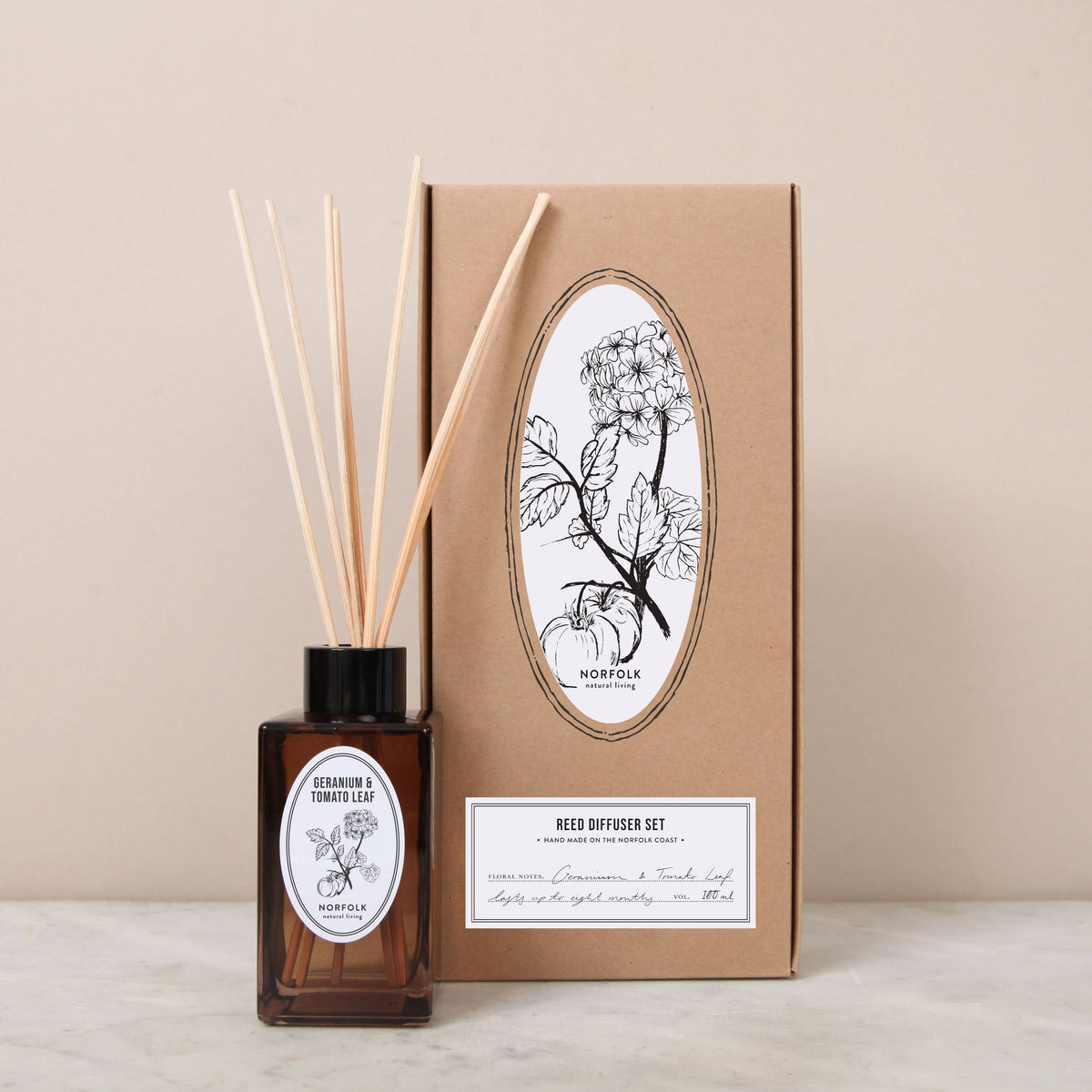 Geranium & Tomato Reed Diffuser