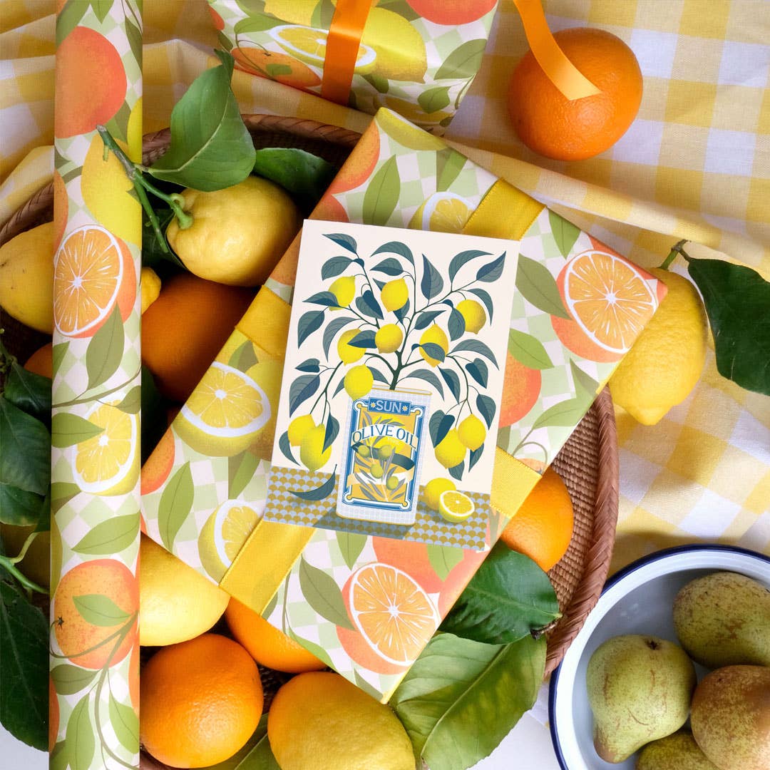 Lemon Tree Greetings Card