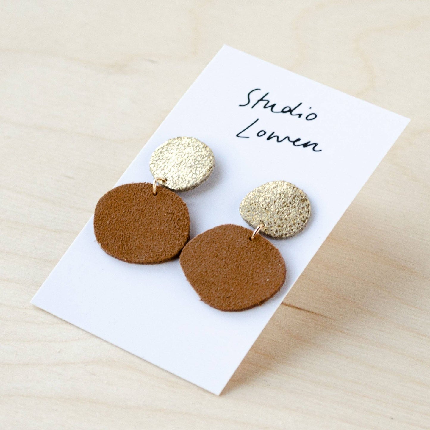 Bili Pop  Suede Earrings