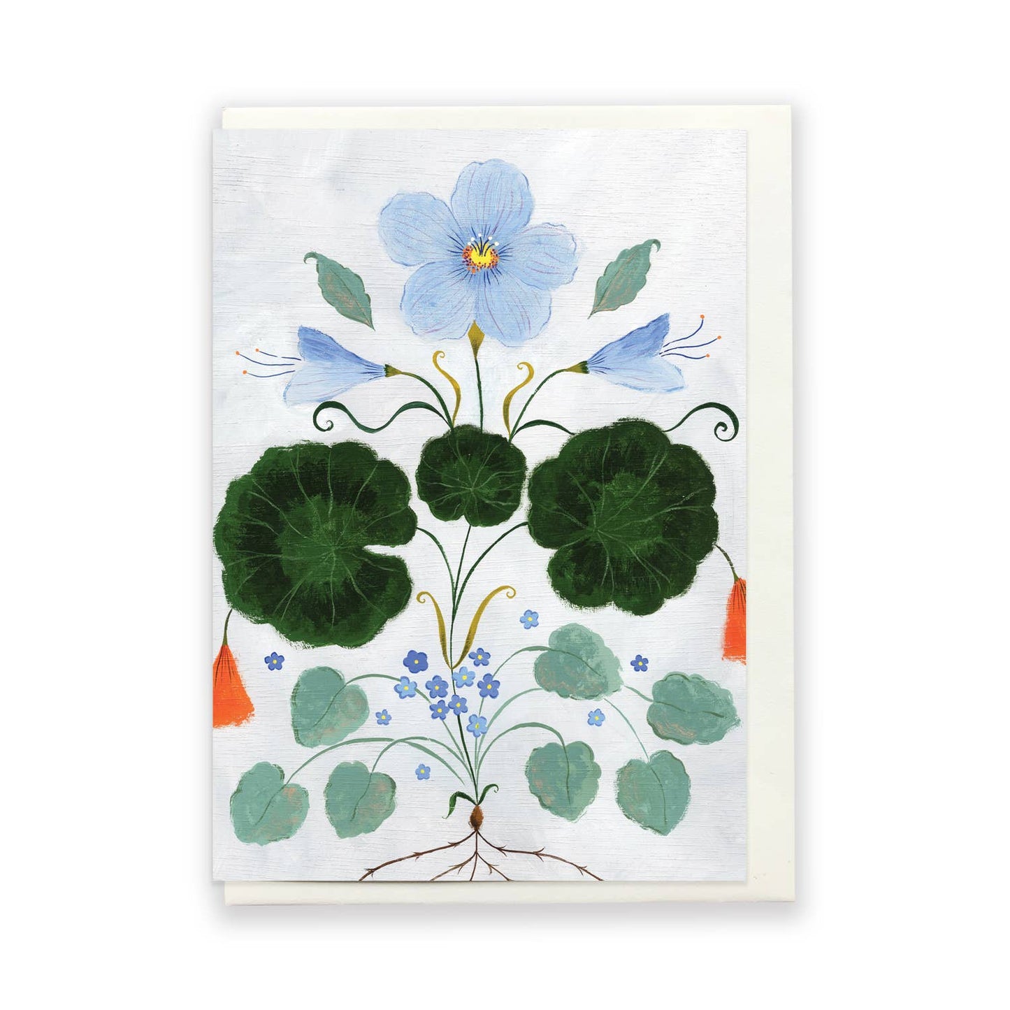 Geranium Leaves Card
