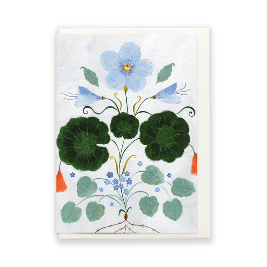 Geranium Leaves Card