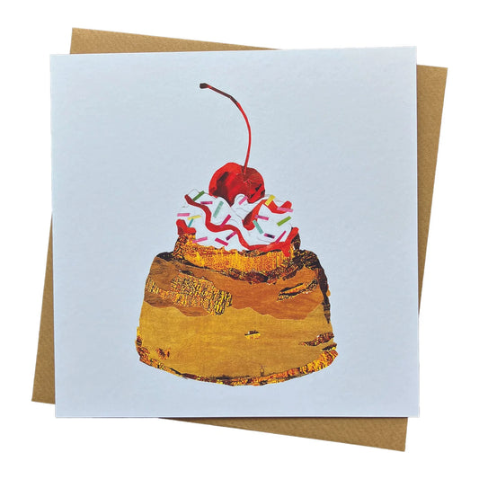 Cheery Bun Collage Card