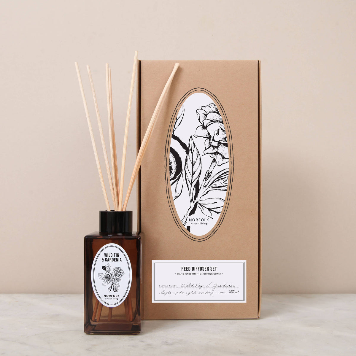 Wild Fig & Gardenia Reed Diffuser