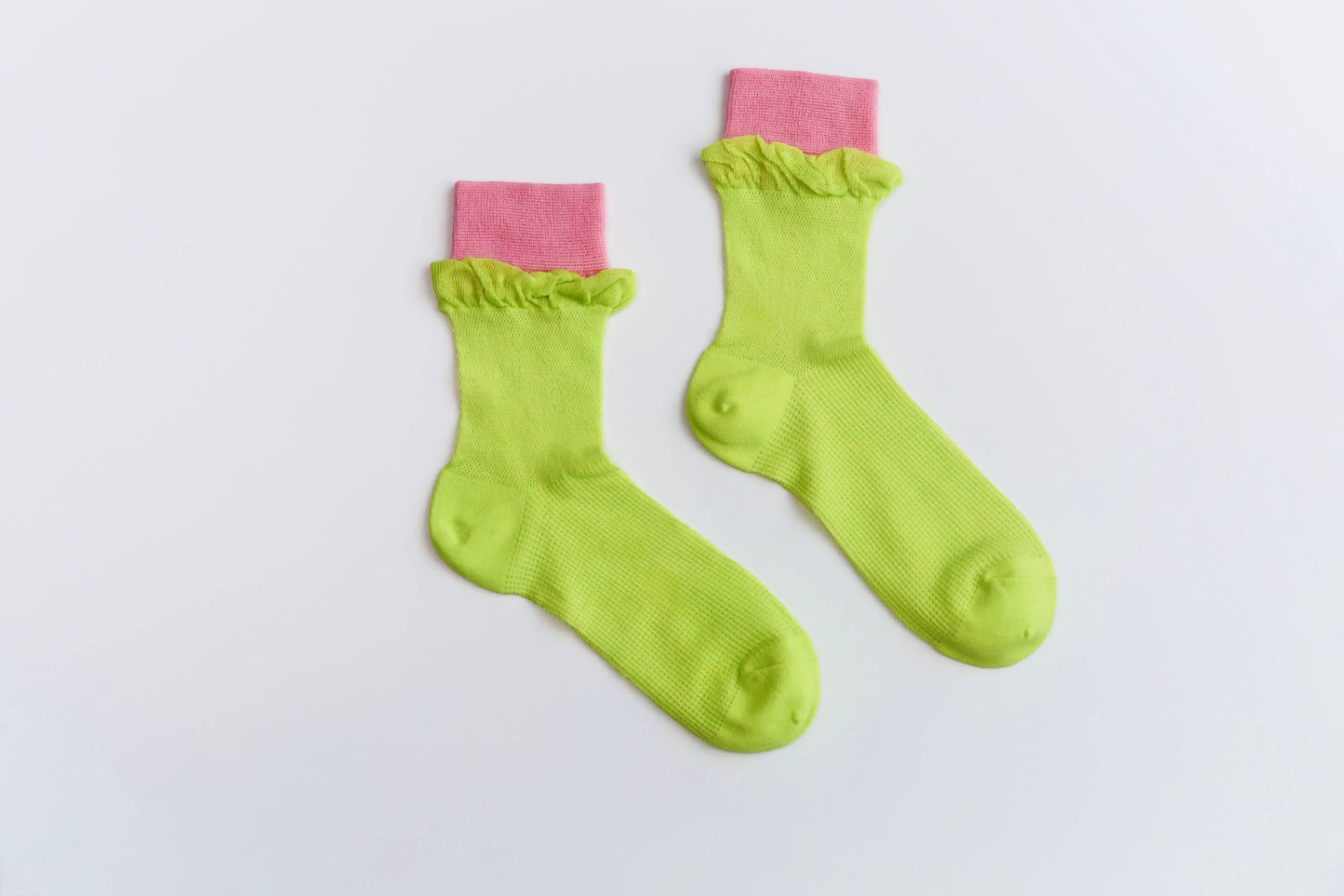 Colour Block Cotton Socks