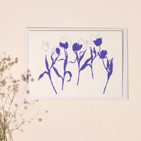 Dancing Tulips Card